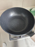 九阳（Joyoung）炒锅含钛不粘锅麦饭石色家用炒菜锅牛排煎锅少油烟炉灶通用26cm 实拍图