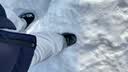 回力官方男鞋雪地靴男2025冬季加绒加厚棉鞋男保暖马丁靴 黑色 40 实拍图