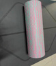 yottoy泡沫轴浮点初学者实心滚轴滚筒按摩肌肉放松瑜伽柱 45*15cm粉混色 实拍图