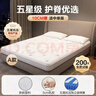 慕思（de RUCCI）乳胶床垫五星级酒店薄款独立弹簧10cm席梦思15cm家用卧室宿舍软垫 五星A款/10cm厚(适中单面-卷包发货) 1800mm*2000mm 实拍图