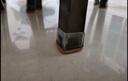 护家凳子腿消音垫桌椅子脚保护套耐磨餐椅腿防滑套椅子脚垫方形透明 实拍图