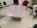 欧乐派 OLPAI多功能升降折叠茶几餐桌两用一体式家用小户型可移动创意客厅 120*60【冰川流沙+4储物凳】升级-奢石工艺+欧松 实拍图