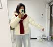 坦博尔羽绒服女短款秋冬连帽宽松保暖女士外套厚TD236356 芝袊紫 180  实拍图