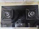 美的（Midea）【天然气】燃气灶双灶家用5.0KW大火力黑晶宽面板台嵌两用双灶 Q330 实拍图