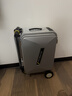 爱尔威（Airwheel）电动行李箱可骑行智能拉杆登机箱可坐可代步20英寸 SX豪华版一银 实拍图