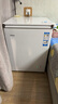 海尔（Haier）142L单温冰柜小型家用小冰柜减霜一级能效冷藏冷冻转换深冷冷柜小冰箱BC/BD-142GHW9D国家补贴 实拍图