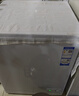 海尔（Haier）142L单温冰柜小型家用小冰柜减霜一级能效冷藏冷冻转换深冷冷柜小冰箱BC/BD-142GHW9D国家补贴 实拍图