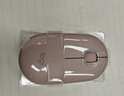 罗技（Logitech）时尚系列 PEBBLE鼠标 无线蓝牙鼠标 办公静音鼠标 女性鼠标对称鼠标 鹅卵石造型 玫瑰粉 实拍图