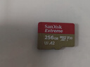 闪迪（SanDisk）256GB TF(MicroSD)内存卡 4K极速金卡A2 V30 U3行车记录仪 运动相机无人机 监控存储卡 读190MB/s 实拍图