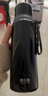 哈尔斯保温杯316L不锈钢大容量外出便携式男女士茶水分离泡茶杯黑660ml 实拍图
