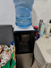 美的（Midea）饮水机茶吧机电热水壶烧水壶家用上置式客厅立式家用桶装宿舍办公室YR1002S-X【钢化玻璃双开门】 实拍图