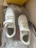 回力（Warrior）儿童小白鞋男童休闲鞋女童板鞋校园运动鞋 WZ(CL)-0238 白色 36  实拍图