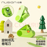 纽赛（NUSIGN）目愈森林旋转密封门双孔卷笔刀6.9-10.5mm粗细不掉屑卷笔器转笔刀削笔器防脏 颜色随机 NS074-F 实拍图