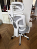 椅品汇（yipinhui）人体工学椅子护腰电竞椅电脑椅家用舒适久坐学习椅可躺办公座椅 【极白-自适应腰靠】带搁脚|尼龙脚|165°可躺|四级杆 155-180度(含) 实拍图
