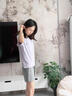 猫人睡衣夏季女士2026新款冰丝宽松短袖短裤可外穿自带胸垫家居服套装 嫩黄自带胸垫 【凉感莫代尔】 L 【建议160-170cm/100-120】 实拍图