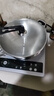 三四钢®炒锅316L不锈钢食品级炒菜无涂层燃气凹面电磁炉圆底34cm 34786 实拍图