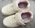 ABC KIDS儿童板鞋秋季童鞋男童女童小白鞋白色运动鞋3036白粉色26 实拍图