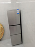 海尔（Haier）「真省电」251L三门小冰箱黑金净化一级能效风冷无霜星辉银BCD-251WGHC3E7WV(银)国家补贴 实拍图