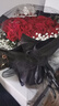 浪漫季节鲜花速递同城配送红玫瑰花束表白女友生日礼物结婚纪念日全国花店 33朵红玫瑰+满天星-皇冠 今日达-【可预约送花时间】 实拍图