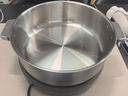 美的（Midea）0涂层电火锅不锈钢火锅专用锅分体可拆全钢速沸电火锅电热锅多功能锅6.5L电煮锅多用途锅HGS30G1 实拍图