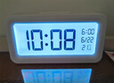 得力（deli）儿童节多功能背光电子闹钟儿童智能钟学生专用起床神器开学必备 白LE103开学必备开学季新年礼物 实拍图