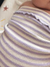 babycare婴儿护肚围新生儿童宝宝护肚子脐带防着凉保暖紫色2条装17×24 实拍图