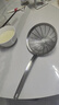 美厨（MAXCOOK）全304不锈钢漏网漏勺 过滤网勺细网面粉筛火锅捞勺16cm MCCU0420 实拍图