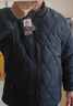 啄木鸟（TUCANO）爸爸冬装棉衣秋冬季男士绒外套棉服内胆羽休闲绒服男中老年小棉袄 B51藏青色 3XL 185约135-150斤 实拍图