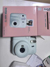 INSTAX富士instax立拍立得 一次成像相机 mini12精美礼盒 海岛绣球 含10张fafa花边相纸 实拍图