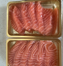 海天下冰鲜挪威三文鱼刺身 鱼腩双拼切片 净重400g【生食资质】源头直发 实拍图
