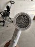 美的（Midea）1亿负离子电吹风 护发不伤发吹风机 大功率快干家用吹风筒FJ208极地白1800W  新年礼物 情人节礼物 实拍图