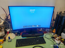 泰坦军团31.5英寸 2K 180Hz 人体工学支架 HDR高动态显示 带电竞背光灯 1500R曲面电竞显示器 C32A1R 实拍图
