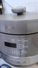 美的（Midea）【国家补贴】0涂层精钢厚釜电压力锅5L双胆全自动智能预约家用煲汤煮饭煲MY-C5856G高压锅4-6人 实拍图