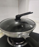 炊大皇 炒锅 304不锈钢炒菜锅煎锅 平底不粘炒锅32cm 可立可视盖不挑灶 实拍图