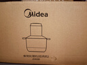 美的（Midea）绞肉机家用京东自营大容量不锈钢绞肉绞菜馅机打蒜器3L电动大功率多功能一体料理搅拌机JD55B 实拍图