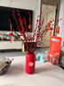九月生新年装饰银柳真花20支60cm年宵花干花摆件礼盒送礼送亲友带花瓶 实拍图