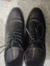 红蜻蜓真皮春夏男士高级感正装皮鞋德比鞋婚鞋内增高鞋 WTA7376 黑色40 实拍图