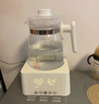 小壮熊 全玻璃恒温壶 恒温调奶器冲奶水壶 保热冲泡暖奶暖烧水壶 白1.5L 实拍图