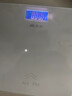 香山 体重秤 电子秤人体家用健康秤高精度  高清LCD显示 云白 Type-C充电款 实拍图