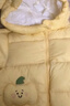 巴拉巴拉童装儿童羽绒服宝宝男女童2025冬装新款婴儿外套保暖上衣泡芙羽绒 黄色小南瓜31004-白鸭绒 90 （充绒量71g 适合1-2岁） 实拍图