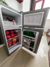 志高（CHIGO）小冰箱迷你小型家用冷藏冷冻两用宿舍出租房用双门办公室电冰箱节能省电 【一级能效】58L银色【三天约一度电】 实拍图