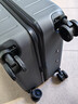 京东京造无界行李箱24英寸拉杆箱旅行箱男女PC托运大容量 石墨灰明日达 实拍图