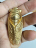 铜师傅《一鸣惊人》客厅桌面铜摆件 家居装饰金蝉手把件 实拍图