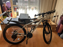 永久山地自行车铝合金车架26英寸27速男女式成人学生城市越野车白 实拍图