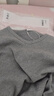 红豆内衣男7A抑菌升级秋衣秋裤纯棉套装圆领薄款打底保暖内衣 实拍图