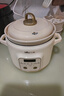 小熊（Bear）电炖锅 电炖盅 煲汤锅 炖汤锅 电砂锅 煮粥锅 婴儿熬粥家用可预约白瓷 2-3人用 DDG-E20M1米黄色2L 实拍图