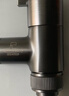 潜水艇（Submarine）洗衣机水龙头专用一进二出角阀黄铜双出水水嘴自动止水阀46分通用 1进1出 枪灰色（卡扣/4分螺纹） 实拍图