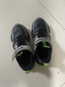 乔丹（QIAODAN）童鞋男童运动鞋秋冬款中大童皮面保暖儿童鞋子跑步鞋 黑色/银色 34 实拍图