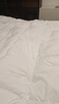 富安娜 舒暖 纤维被 双人冬季加厚被 7斤 203*229cm 白色 实拍图