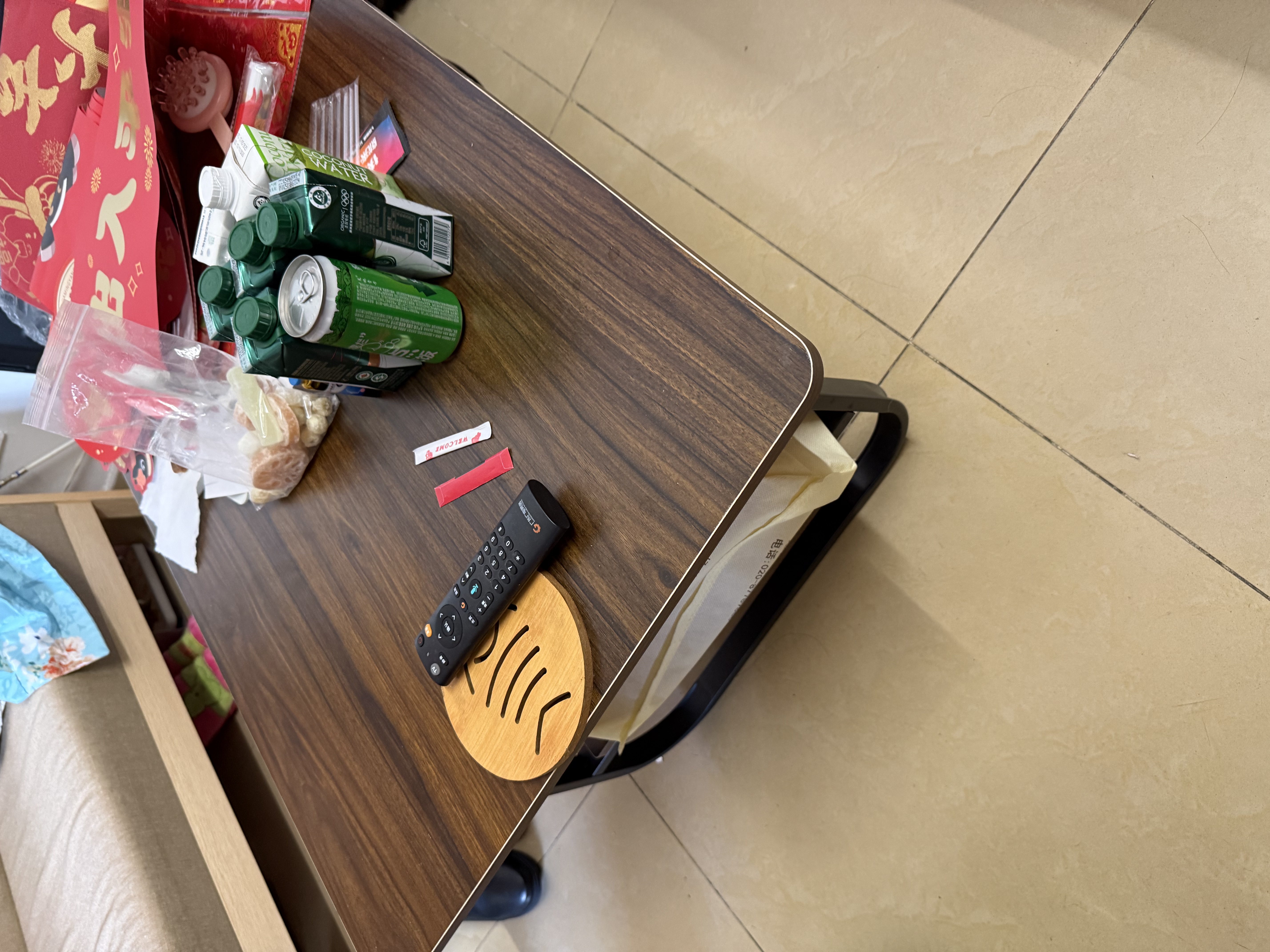 苡茉茶几小户型客厅家用简易出租屋用小桌子简易方形创意沙发家用茶桌 实拍图